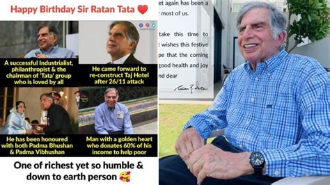 Rata Tata birthday: Netizens wish Tata; call him .
